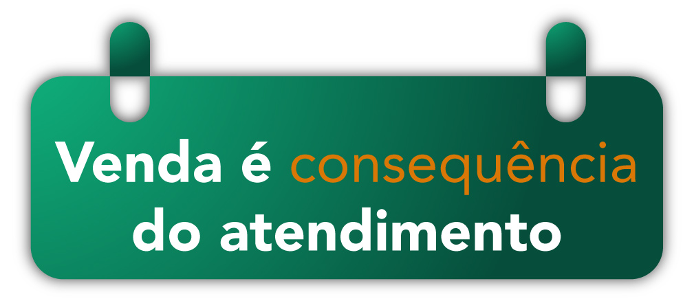 ilustração sobre venda é consequência do atendimento prestado pelos vendedores. Por goVendas blog