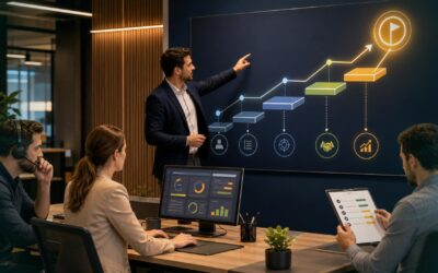 Meta de execução: o que você controla todos os dias para bater a meta de resultado